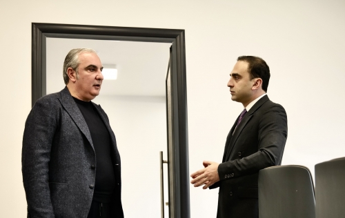 Tigran Avinyan visited the newly opened office of the Union of Communities of Armenia Tigran Avinyan visited the newly opened office of the Union of Communities of Armenia